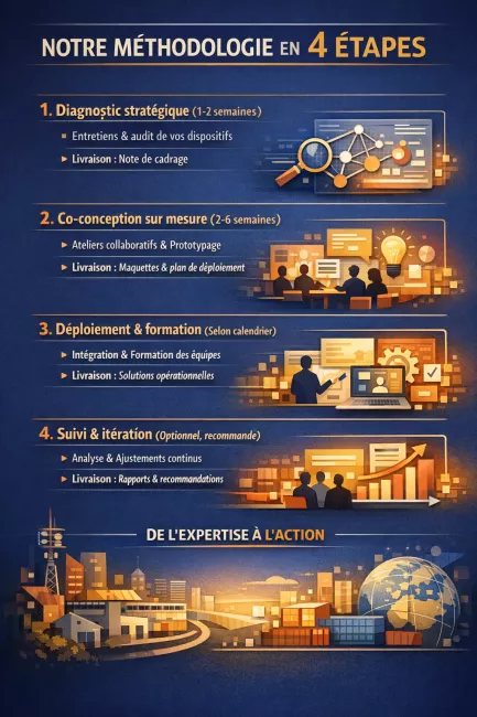 NOTRE METHODOLOGIE EN 4 ETAPES